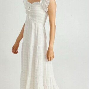 L*SPACE  Lucia dress cream Size L